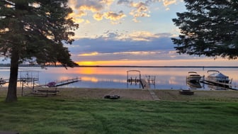 Sunrise at Houghton Lake